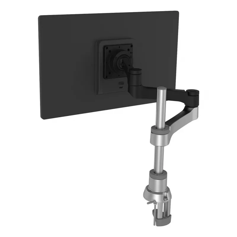 Brazo de monitor R-Go Tools R-Go Zepher Single, totalmente ajustable, capacidad de carga 0–8 kg, 100 % circular, negro