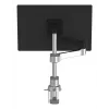 Brazo de monitor R-Go Tools R-Go Zepher Single, totalmente ajustable, capacidad de carga 0–8 kg, 100 % circular, negro