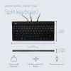 Teclado ergonómico R-Go Tools R-Go Split Break v2 con software Break, teclado dividido ergonómico, QWERTY (UK), con cable, negro