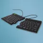 Teclado ergonómico R-Go Tools R-Go Split Break v2 con software Break, teclado dividido ergonómico, QWERTY (US), con cable, negro
