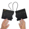 Teclado ergonómico R-Go Tools R-Go Split Break v2 con software Break, teclado dividido ergonómico, QWERTY (US), con cable, negro