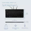 Teclado ergonómico R-Go Tools R-Go Split Break v2 con software Break, teclado dividido ergonómico, QWERTY (US), con cable, negro
