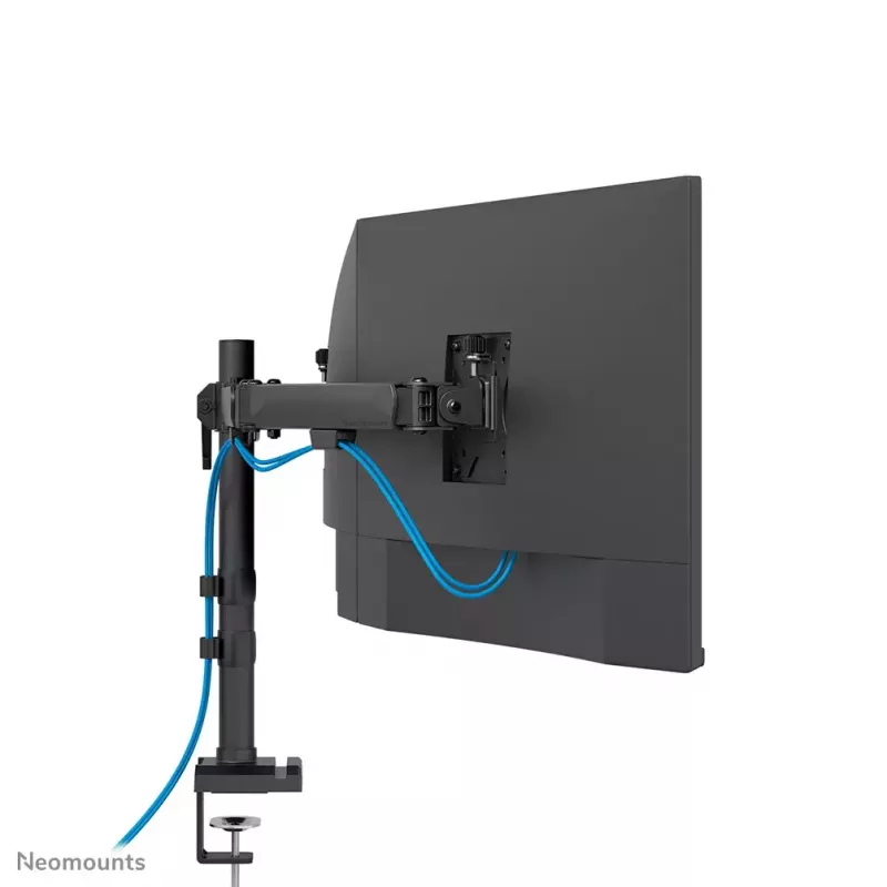 Brazo de monitor para escritorio Neomounts DS60-600BL3 pinza/pasacables 10–27