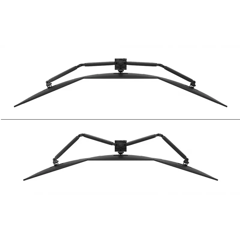 Brazo de monitor para escritorio Neomounts DS60-600BL3 pinza/pasacables 10–27