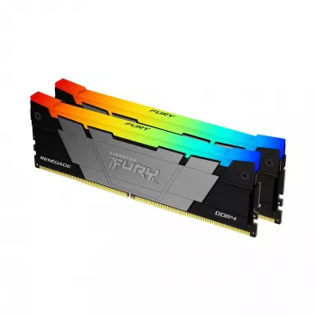 DIMM DDR4 16GB (2x8GB) Kingston FURY 3200MT/s 288-Pin CL16 1.35V con disipador RGB