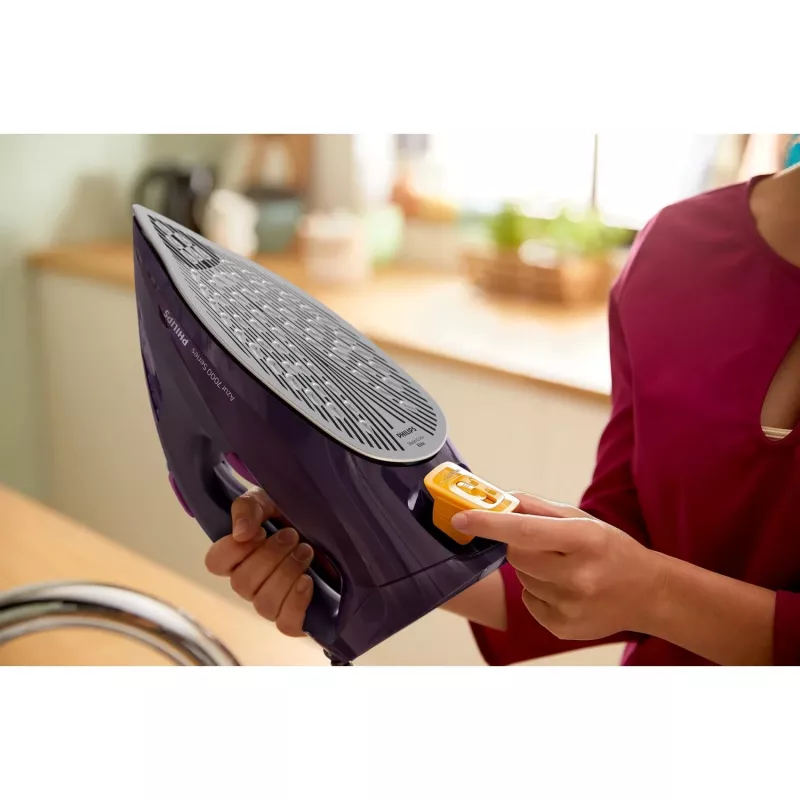Plancha Philips 7000 Series DST7061/30 plancha de vapor suela SteamGlide Elite 3000 W Lila