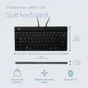 Teclado ergonómico R-Go Tools R-Go Split Break con software de pausas, teclado dividido ergonómico, QWERTY (US), Bluetooth, negro