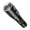 Linterna de mano Nitecore DL20 LED 1000 lm, 9 h de autonomía, negra, 135,5 g