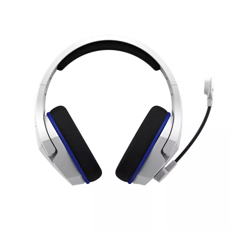 HyperX Cloud Stinger Core – Auriculares gaming inalámbricos (blanco-azul) – PS5-PS4