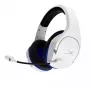 HyperX Cloud Stinger Core – Auriculares gaming inalámbricos (blanco-azul) – PS5-PS4