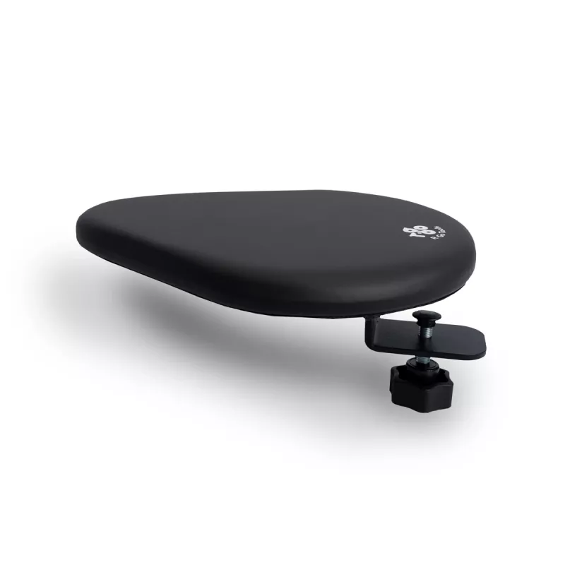 Reposabrazos R-Go Tools R-Go Split, reposabrazos ergonómico de dos piezas, ajustable, simétrico, con Softfoam, negro