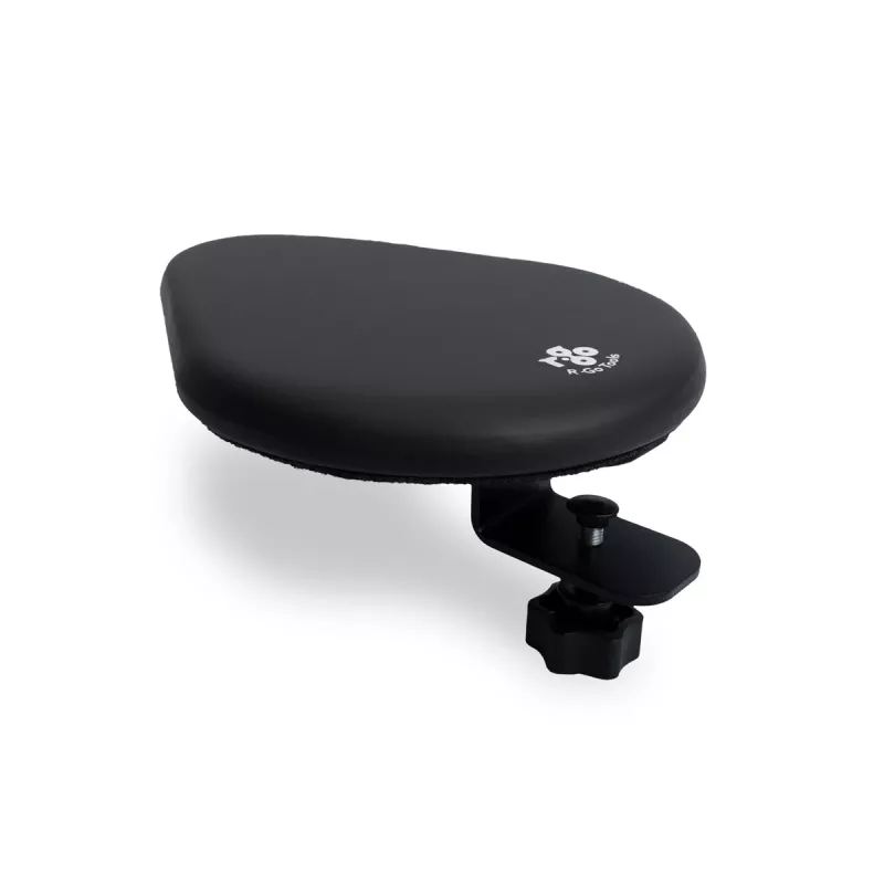 Reposabrazos R-Go Tools R-Go Split, reposabrazos ergonómico de dos piezas, ajustable, simétrico, con Softfoam, negro