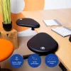 Reposabrazos R-Go Tools R-Go Split, reposabrazos ergonómico de dos piezas, ajustable, simétrico, con Softfoam, negro