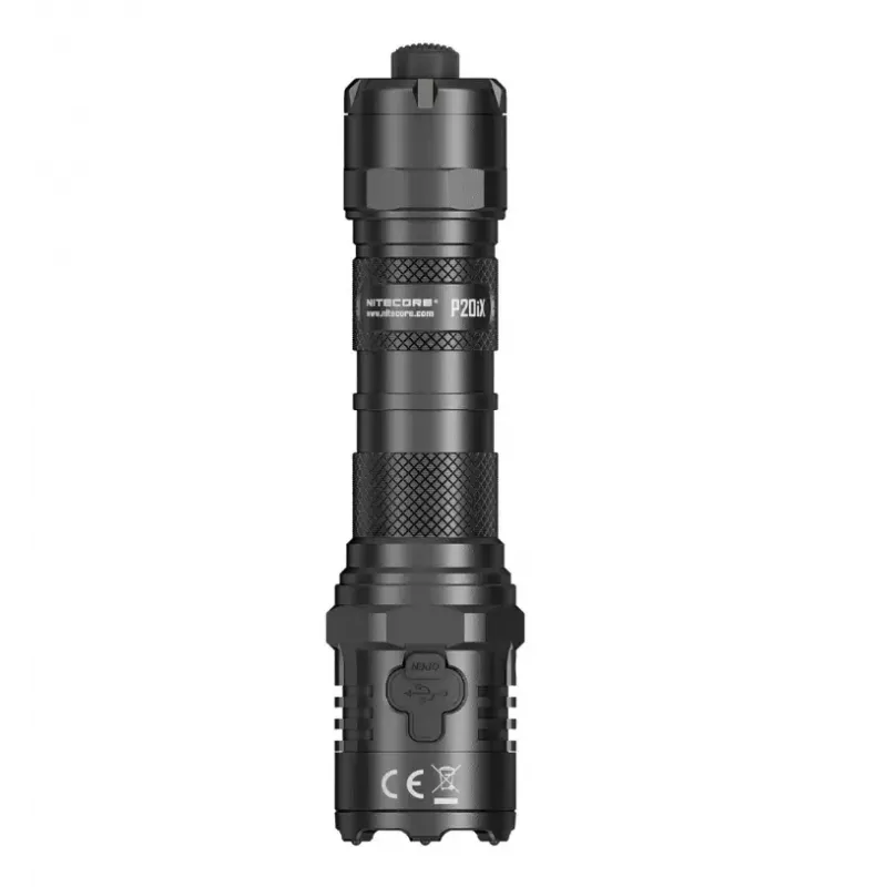 Linterna táctica Nitecore P20iX negra 4000 lm USB recargable
