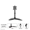 Soporte de monitor Neomounts NM-D335 negro 10-30 pulgadas, pinza/de pie/pasacables de mesa, 10 kg, 25,4 cm (10 inch), 76,2 cm (30 inch), 100 x 100 mm, negro