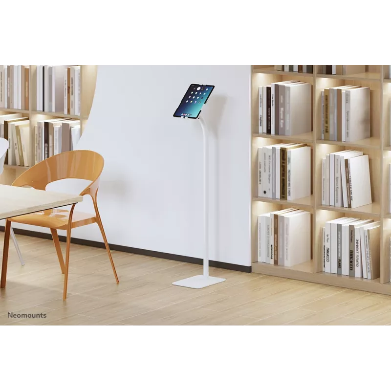 Soporte de suelo para tablet Neomounts FL15-625WH1 blanco soporte pasivo para interior