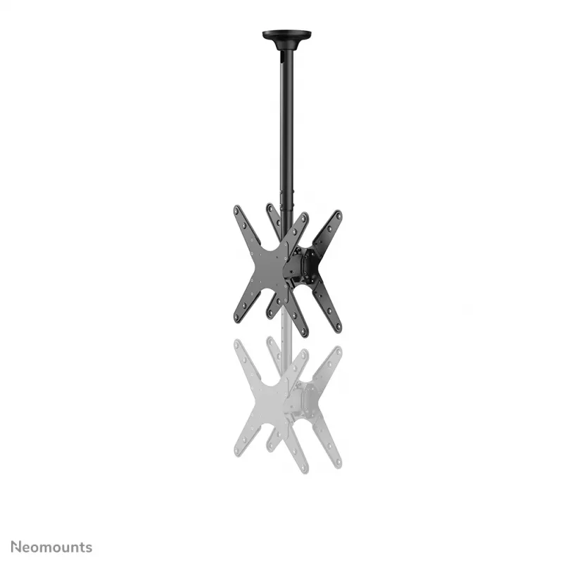 Soporte de techo doble para monitor/TV Neomounts FPMA-C340D negro 32-75 pulgadas - altura 106-156 cm