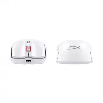HyperX Pulsefire Haste 2 Mini - Ratón gaming inalámbrico (blanco)
