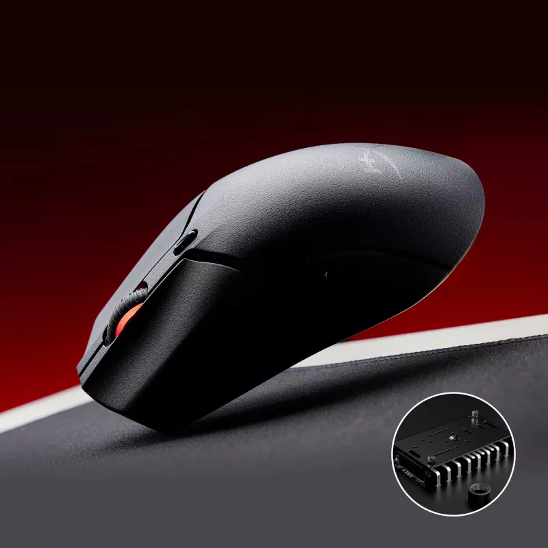 Ratón gaming inalámbrico HyperX Pulsefire Haste 2 Mini, negro
