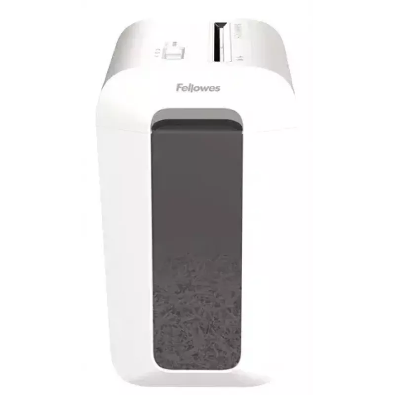 Fellowes Powershred LX65 destructora de papel, corte cruzado 4x40 mm, P-4, 10 hojas, blanca