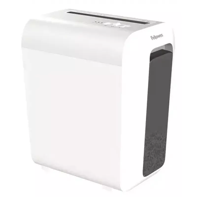 Fellowes Powershred LX65 destructora de papel, corte cruzado 4x40 mm, P-4, 10 hojas, blanca