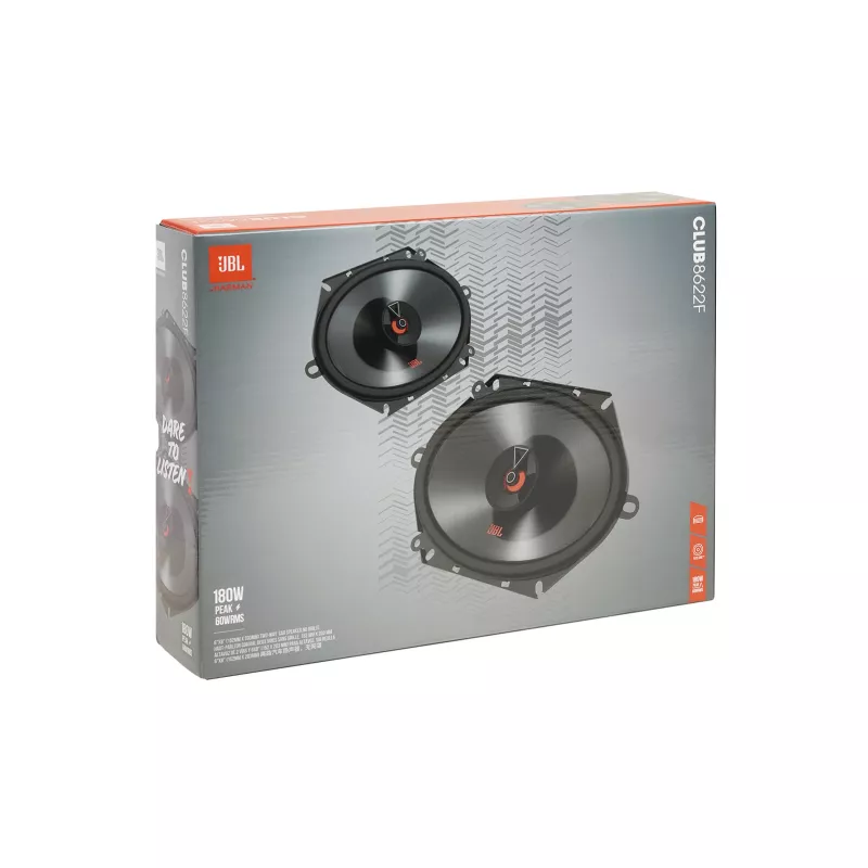 Altavoz de coche de 2 vías JBL Club 8622F 180 W 3 Ω 203 mm 152 mm
