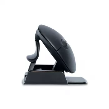 Ratón ergonómico R-Go Tools R-Go Twister, con software de pausas, ratón ambidiestro para ambas manos, plegable, Bluetooth y con cable