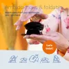 Ratón ergonómico R-Go Tools R-Go Twister, con software de pausas, ratón ambidiestro para ambas manos, plegable, Bluetooth y con cable