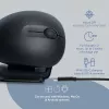 Ratón ergonómico R-Go Tools R-Go Twister, con software de pausas, ratón ambidiestro para ambas manos, plegable, Bluetooth y con cable