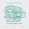 Sistema de malla Wi-Fi para toda la casa TP-Link AC1200, pack de 3