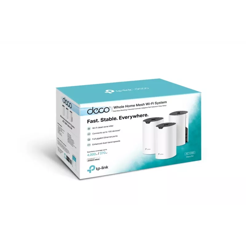 Sistema de malla Wi-Fi para toda la casa TP-Link AC1200, pack de 3