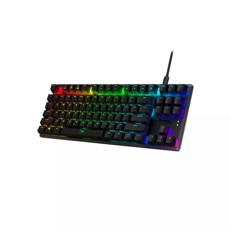 HyperX Alloy Origins Core – Teclado gaming mecánico – HX Blue (distribución US)