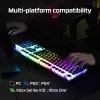 HyperX Alloy Origins Core – Teclado gaming mecánico – HX Blue (distribución US)