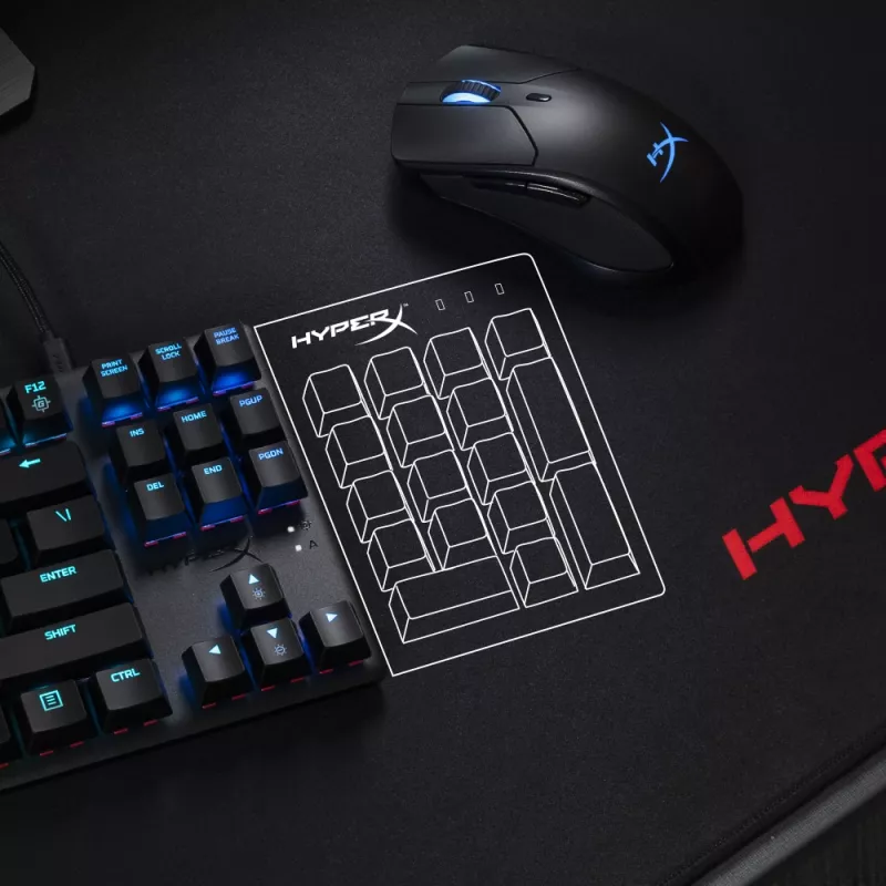 HyperX Alloy Origins Core – Teclado gaming mecánico – HX Blue (distribución US)