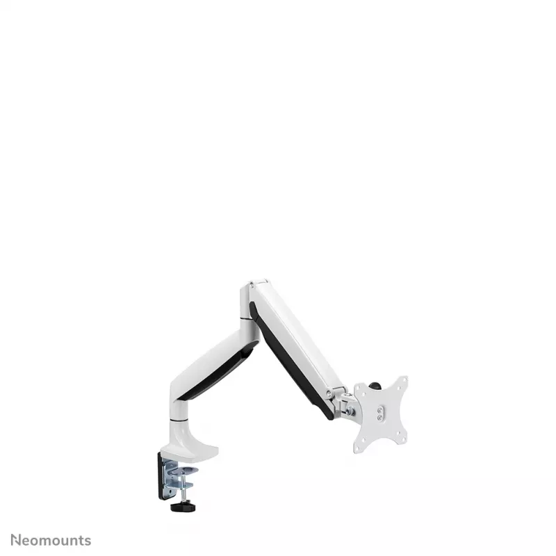 Neomounts NM-D750WHITE Soporte de monitor 25,4-81,3 cm (10-32 pulgadas) – Resorte de gas, pinza de mesa/pasacables de mesa, 9 kg, 25.4 cm (10 pulgadas), 81.3 cm (32 pulgadas), 100 x 100 mm, Blanco