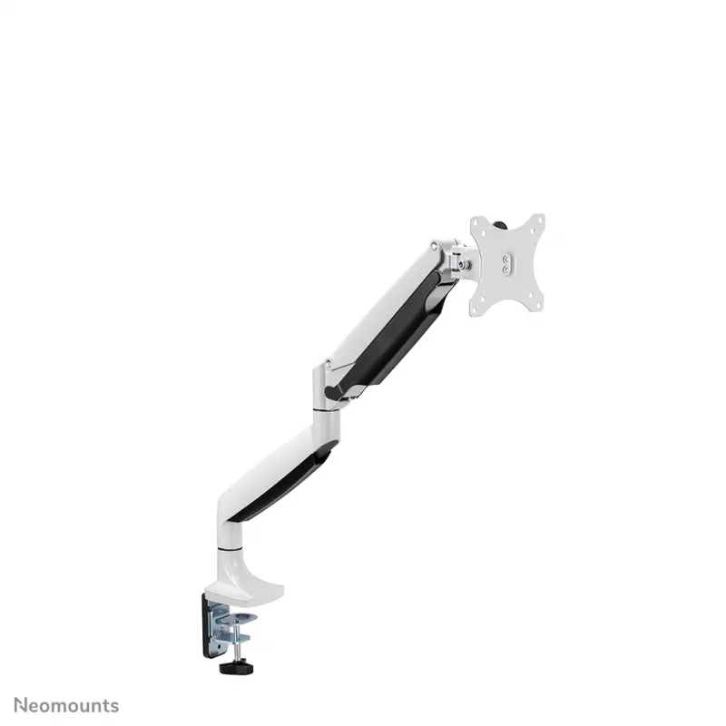 Neomounts NM-D750WHITE Soporte de monitor 25,4-81,3 cm (10-32 pulgadas) – Resorte de gas, pinza de mesa/pasacables de mesa, 9 kg, 25.4 cm (10 pulgadas), 81.3 cm (32 pulgadas), 100 x 100 mm, Blanco