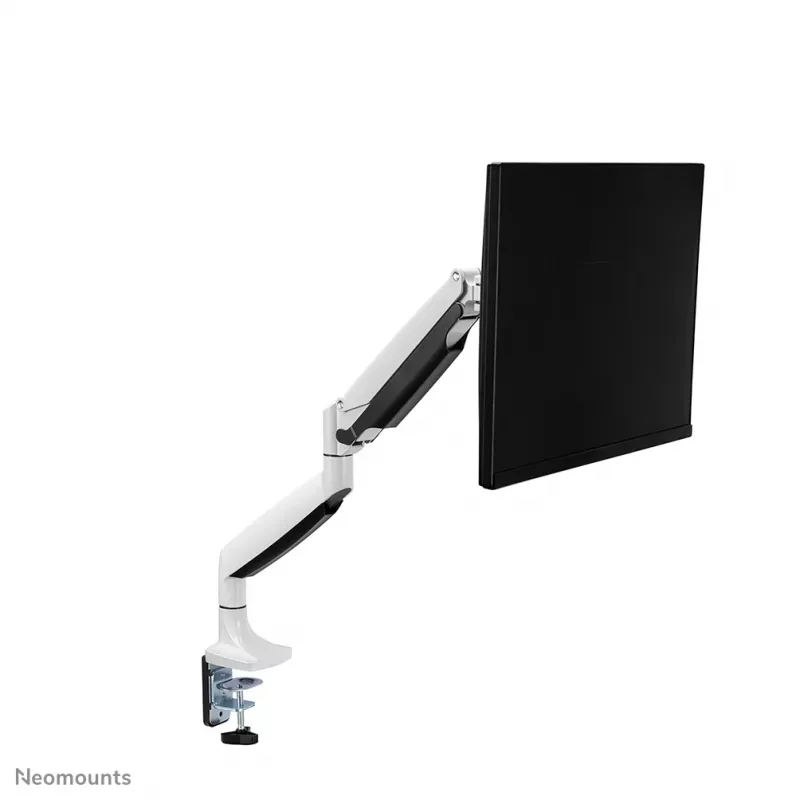 Neomounts NM-D750WHITE Soporte de monitor 25,4-81,3 cm (10-32 pulgadas) – Resorte de gas, pinza de mesa/pasacables de mesa, 9 kg, 25.4 cm (10 pulgadas), 81.3 cm (32 pulgadas), 100 x 100 mm, Blanco