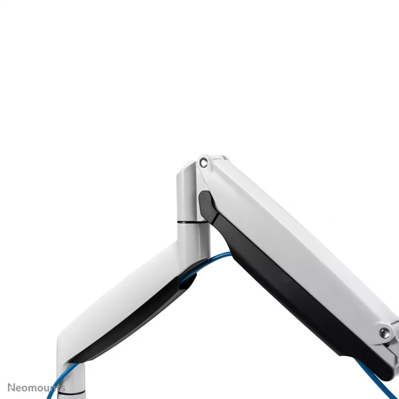 Neomounts NM-D750WHITE Soporte de monitor 25,4-81,3 cm (10-32 pulgadas) – Resorte de gas, pinza de mesa/pasacables de mesa, 9 kg, 25.4 cm (10 pulgadas), 81.3 cm (32 pulgadas), 100 x 100 mm, Blanco