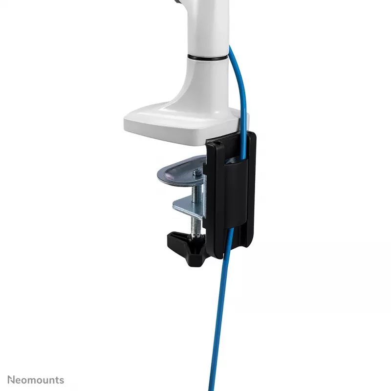 Neomounts NM-D750WHITE Soporte de monitor 25,4-81,3 cm (10-32 pulgadas) – Resorte de gas, pinza de mesa/pasacables de mesa, 9 kg, 25.4 cm (10 pulgadas), 81.3 cm (32 pulgadas), 100 x 100 mm, Blanco