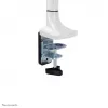 Neomounts NM-D750WHITE Soporte de monitor 25,4-81,3 cm (10-32 pulgadas) – Resorte de gas, pinza de mesa/pasacables de mesa, 9 kg, 25.4 cm (10 pulgadas), 81.3 cm (32 pulgadas), 100 x 100 mm, Blanco