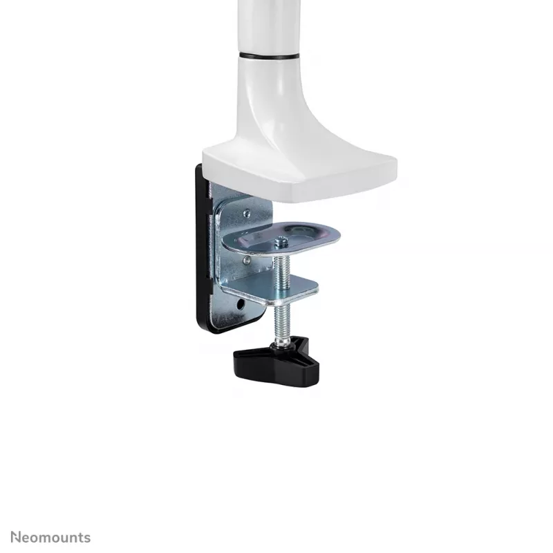 Neomounts NM-D750WHITE Soporte de monitor 25,4-81,3 cm (10-32 pulgadas) – Resorte de gas, pinza de mesa/pasacables de mesa, 9 kg, 25.4 cm (10 pulgadas), 81.3 cm (32 pulgadas), 100 x 100 mm, Blanco