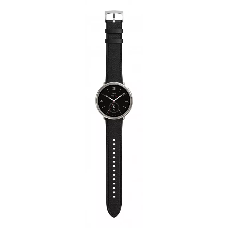 Amazfit W2433EU1N Smartwatch / Reloj deportivo 3,35 cm (1,32 pulgadas) AMOLED Digital 466 x 466 píxeles Pantalla táctil Plata