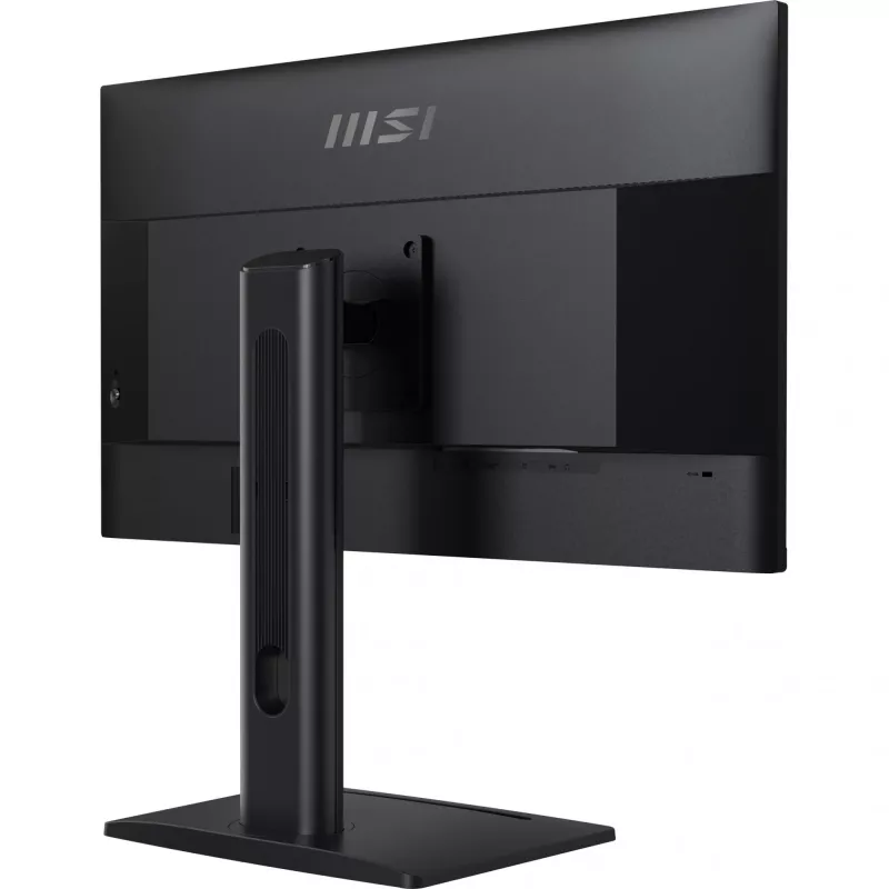 Monitor MSI PRO MP275PG de 27 pulgadas, Full HD 1920x1080, IPS, 100 Hz, 1 ms MPRT, HDMI, DisplayPort, D-Sub (VGA), altavoces 2x 2 W, Adaptive-Sync, inclinación/giro/altura/pivot, VESA 100x100, TUV, Kensington, negro