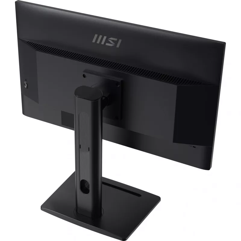 Monitor MSI PRO MP275PG de 27 pulgadas, Full HD 1920x1080, IPS, 100 Hz, 1 ms MPRT, HDMI, DisplayPort, D-Sub (VGA), altavoces 2x 2 W, Adaptive-Sync, inclinación/giro/altura/pivot, VESA 100x100, TUV, Kensington, negro
