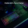HyperX Alloy Origins 60 – Teclado gaming mecánico – HX Red (distribución US)