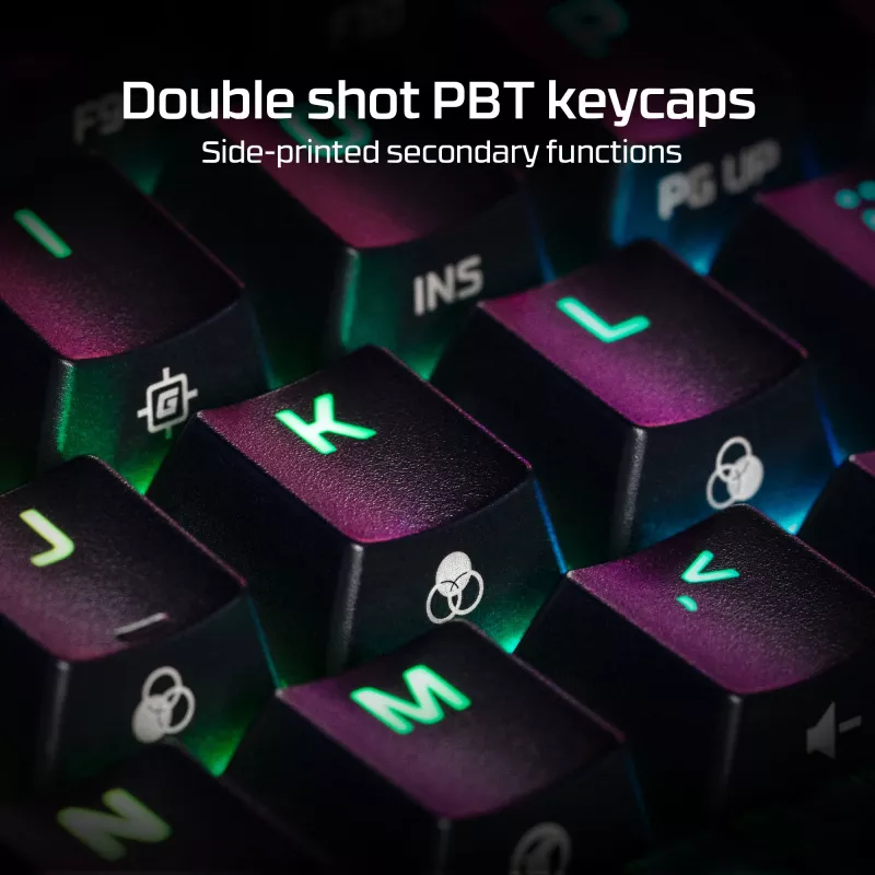 HyperX Alloy Origins 60 – Teclado gaming mecánico – HX Red (distribución US)