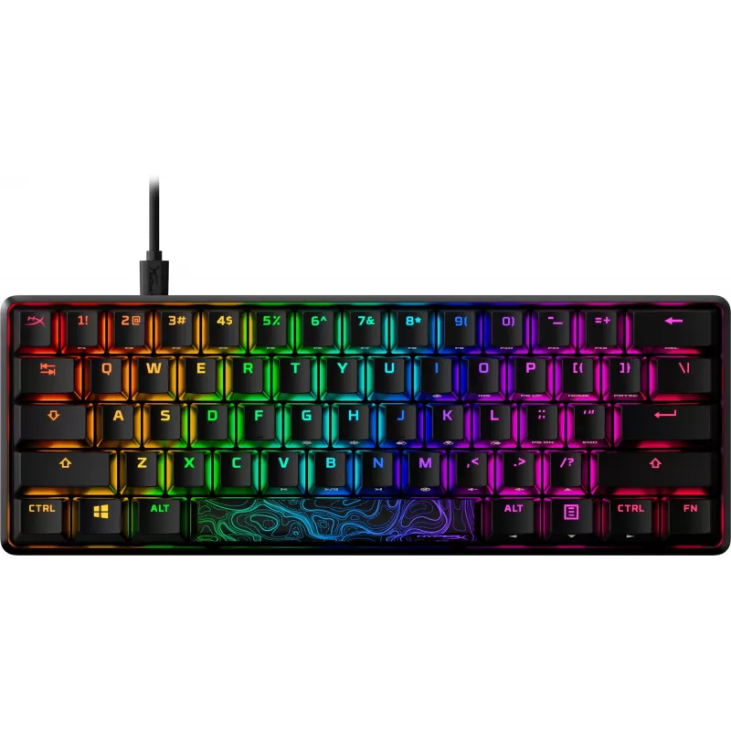 HyperX Alloy Origins 60 – Teclado gaming mecánico – HX Red (distribución US)