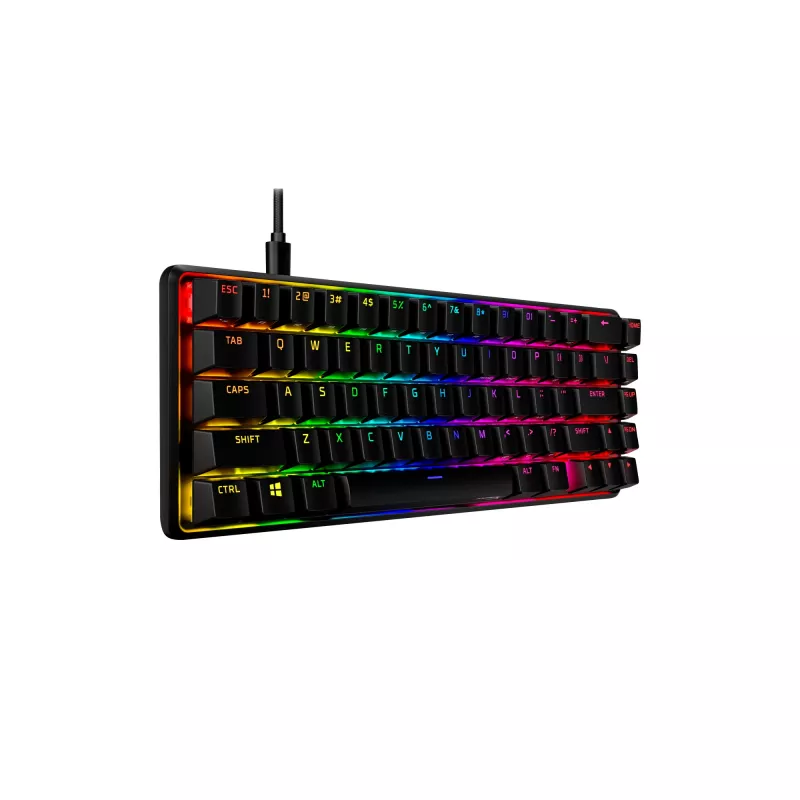 HyperX Alloy Origins 65 – Teclado gaming mecánico – HX Red (distribución US)