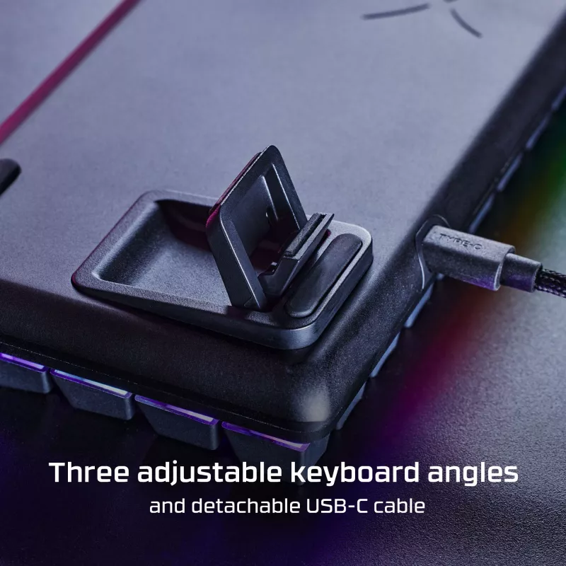 HyperX Alloy Origins 65 – Teclado gaming mecánico – HX Red (distribución US)