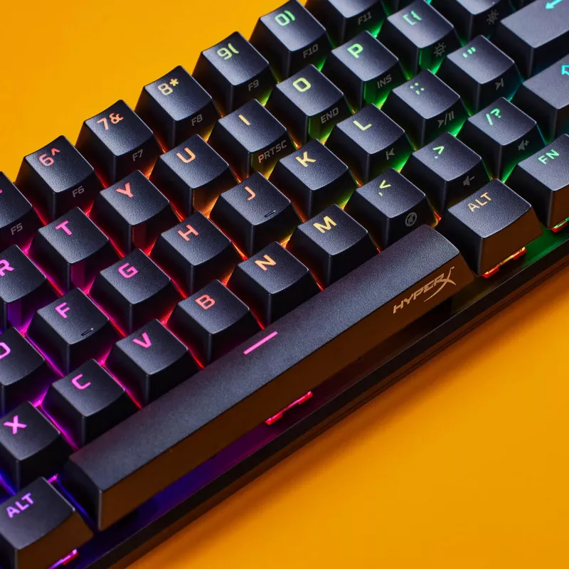 HyperX Alloy Origins 65 – Teclado gaming mecánico – HX Red (distribución US)